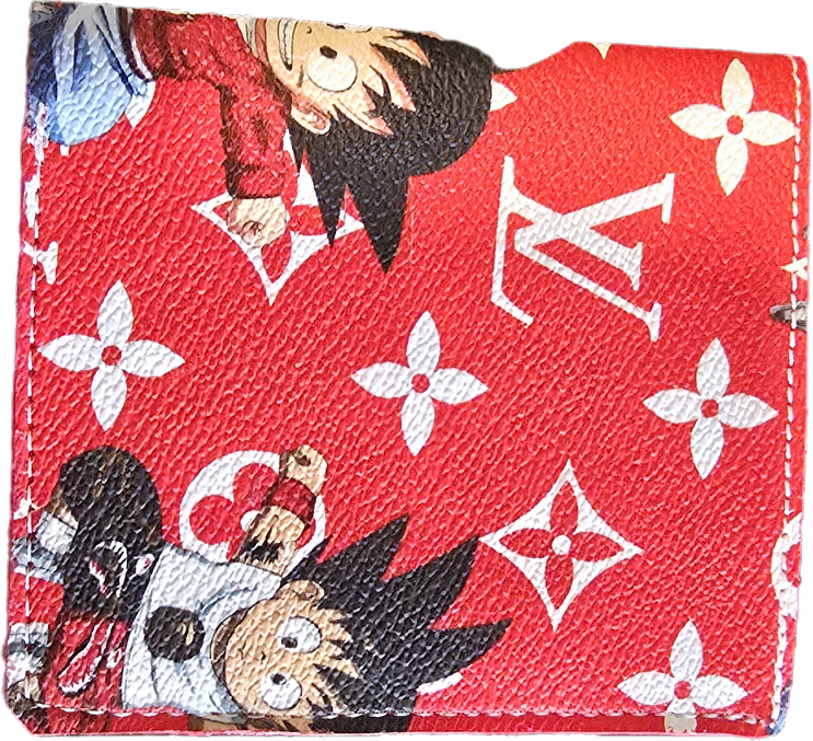 Red Anime Wallet
