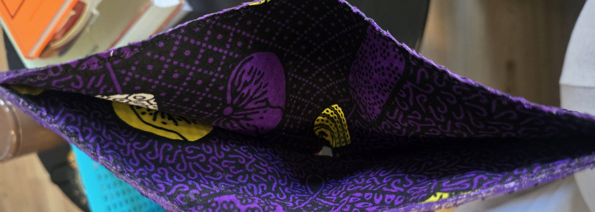Purple Snakeskin Wallet