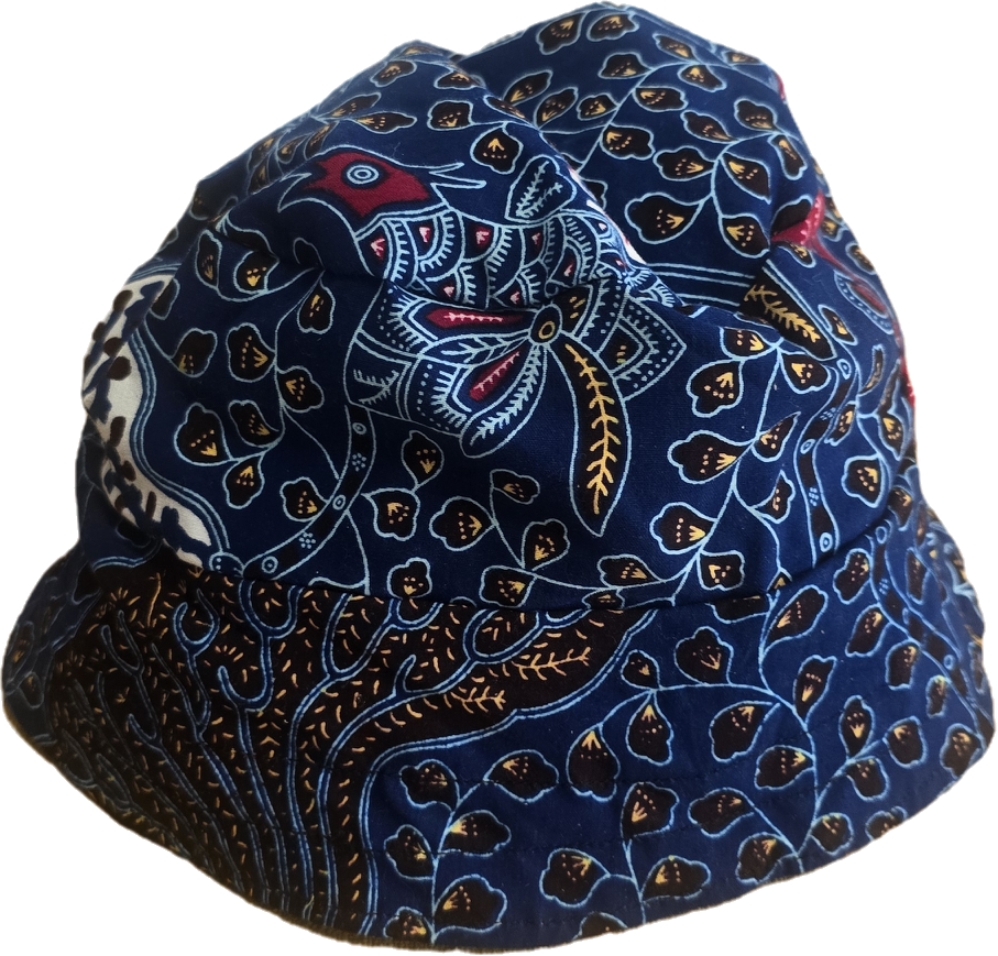 Reversible African Print Bucket Hat