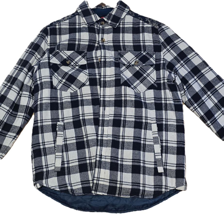 Blue Flannel Jacket