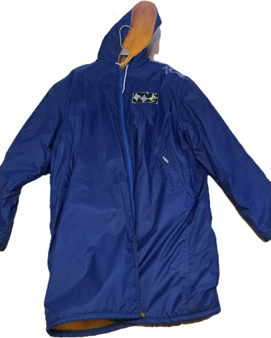 MVP Blue and Yellow Swimmers Jacket