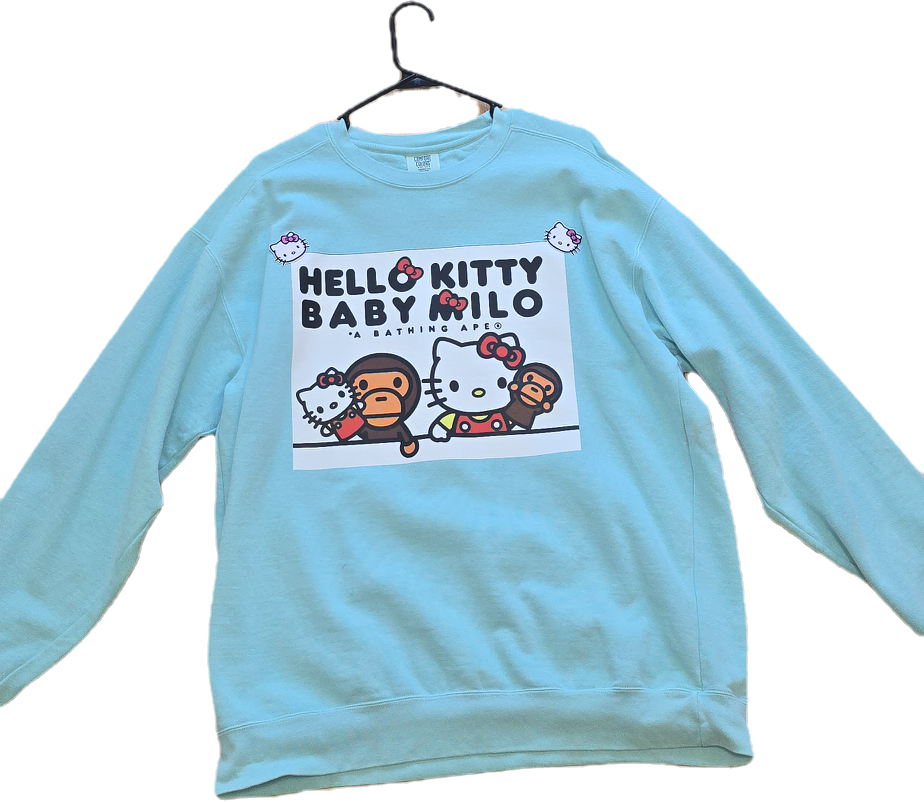 Hello Kitty Inspired Crewneck