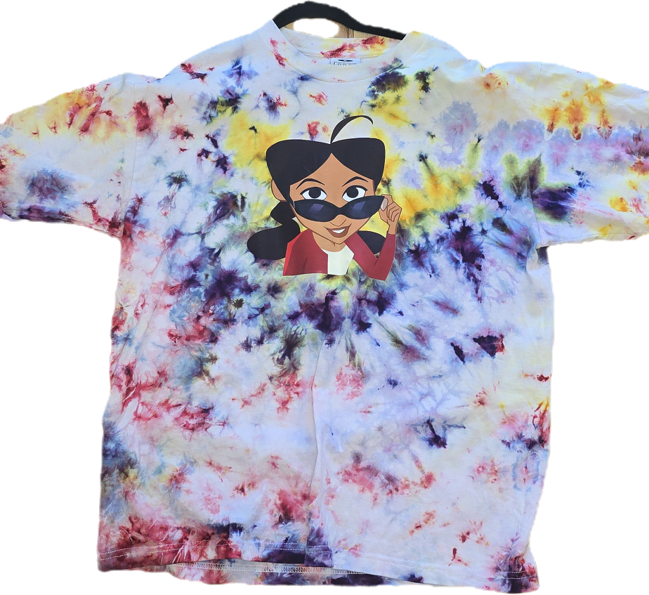 Multicolored Penny Proud Tie-Dye Tee
