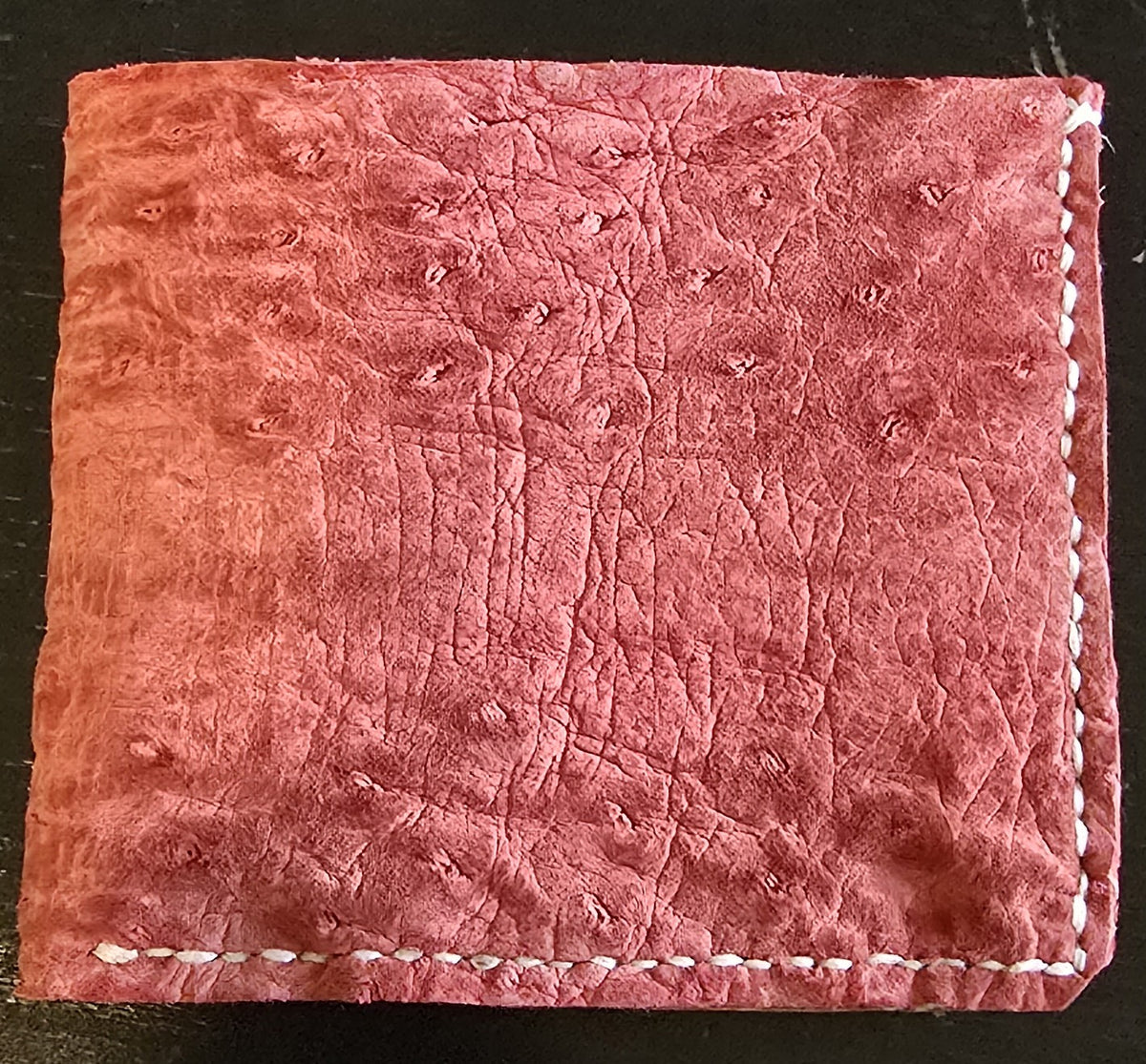 Red Ostrich Multi-Print Wallet