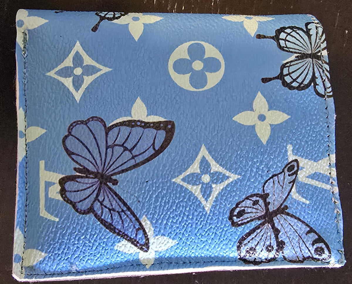 Blue Butterfly Wallet