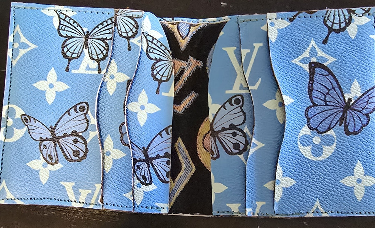 Blue Butterfly Wallet