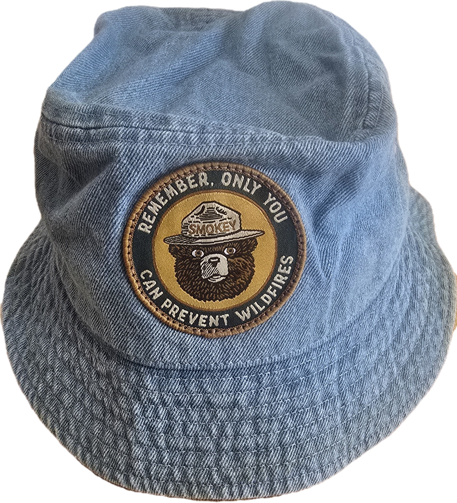 Blue Denim Smokey the Bear Bucket Hat