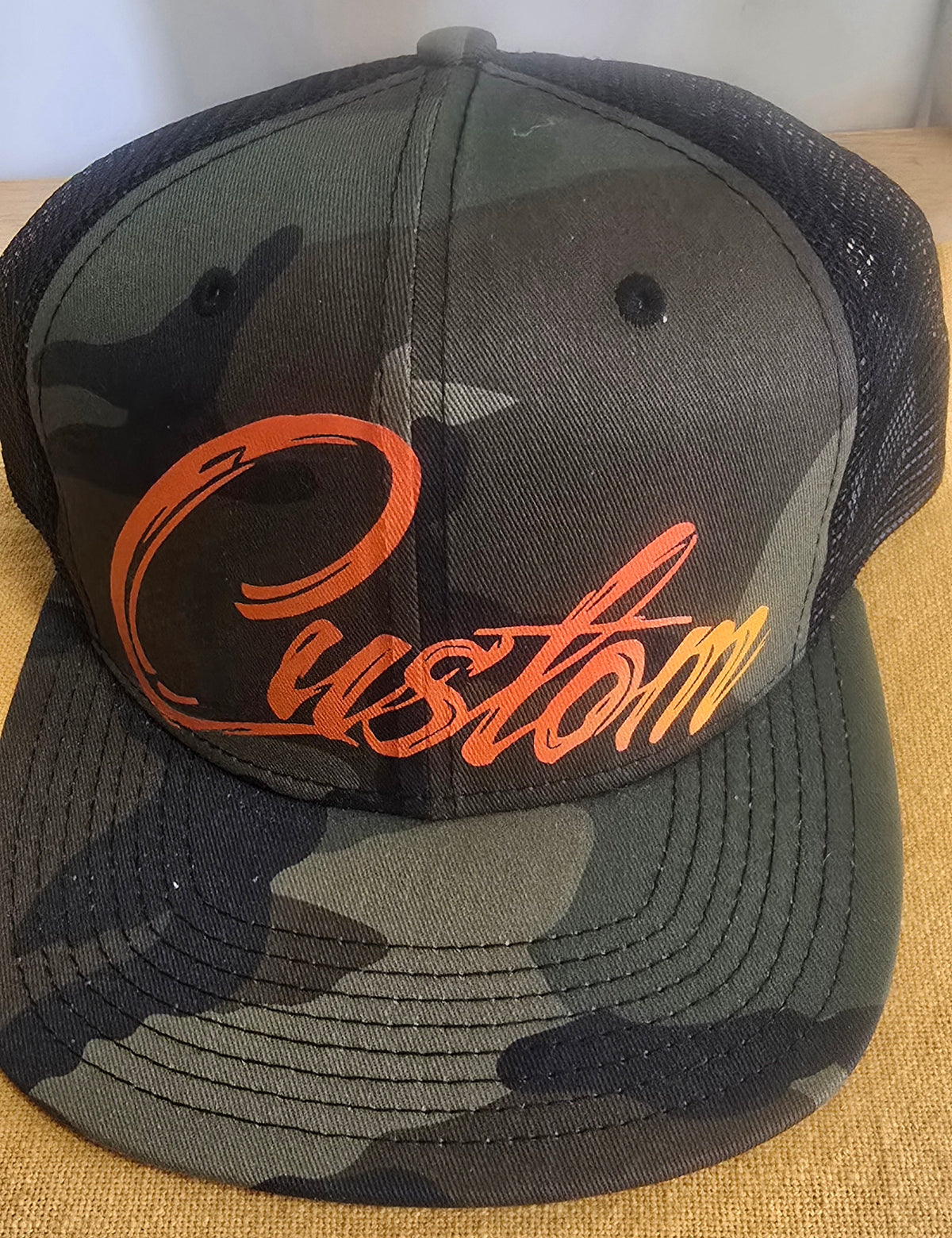 Custom Jino Camo Snapback