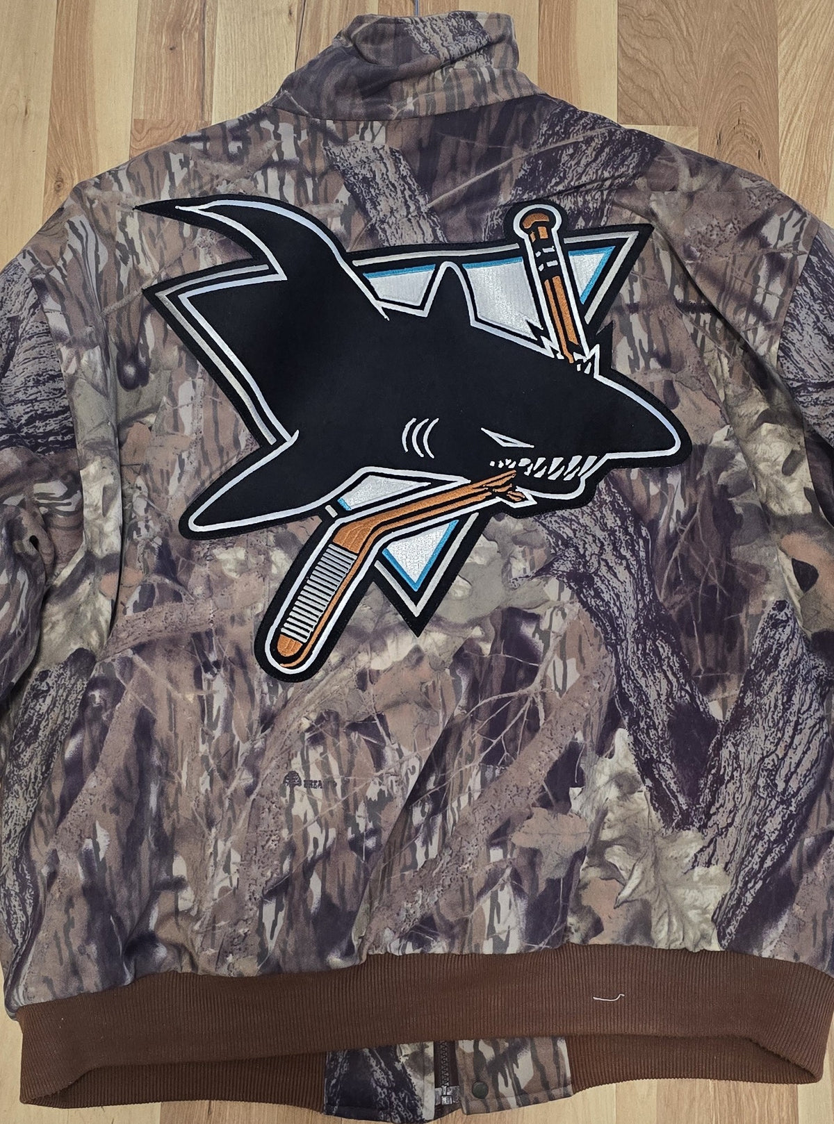 Camo San Jose Sharks Carhartt Style Jacket