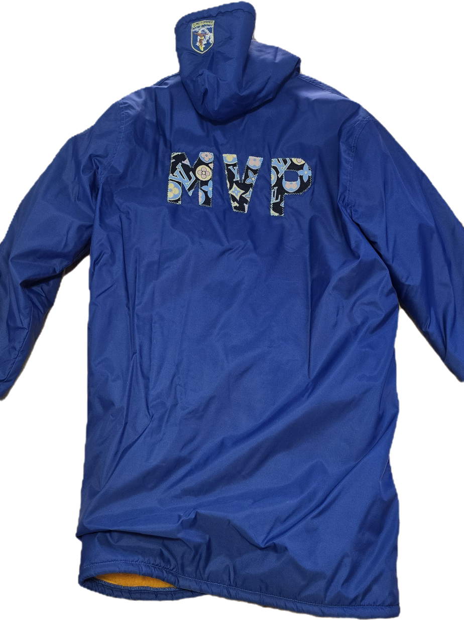 MVP Blue and Yellow Swimmers Jacket